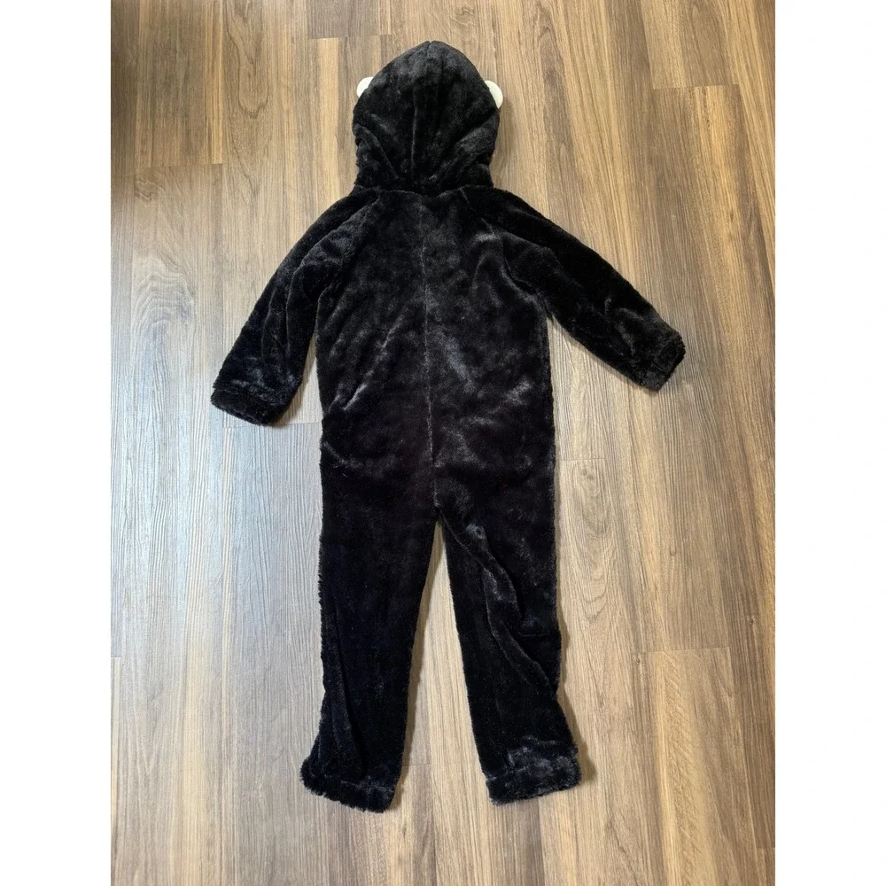 NWT Toddler Monkey Costume 4T-5T One Piece Furry Dress Up Play Youth